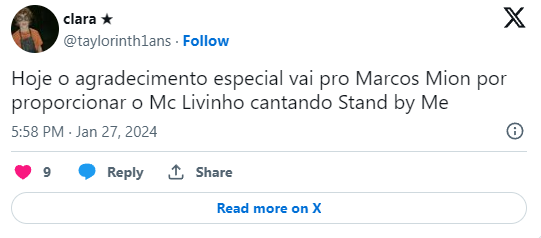 Livinho canta ‘Stand By Me’ no “Caldeirão” e surpreende a web