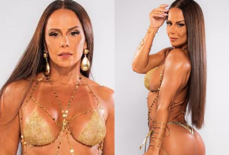 Viviane Araujo posa em clima de Carnaval e mostra ansiedade: 'Vem fevereiro